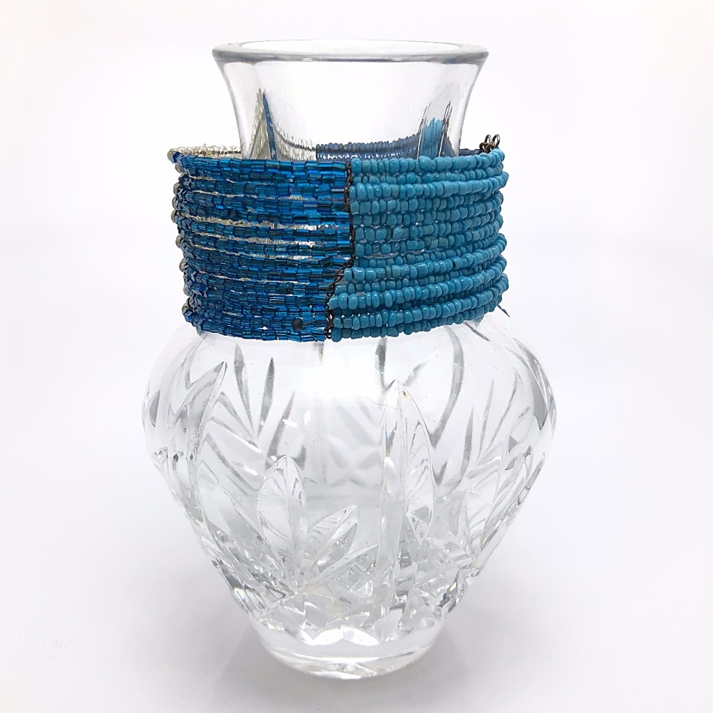 Seed Bead Bangle Bracelet